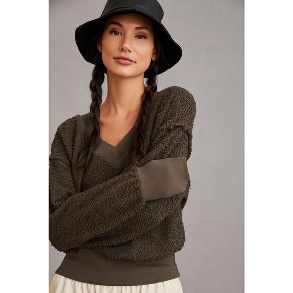 Anthropologie T.La Zuri Sweatshirt - New - XL - Picture 1 of 9